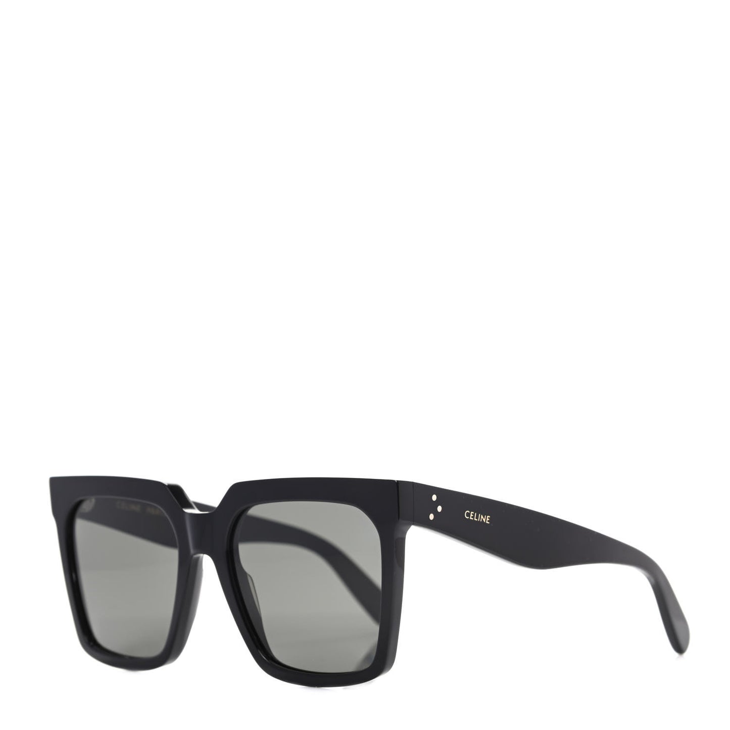 Acetate Polarized Oversized Sunglasses CL4055IN Black
