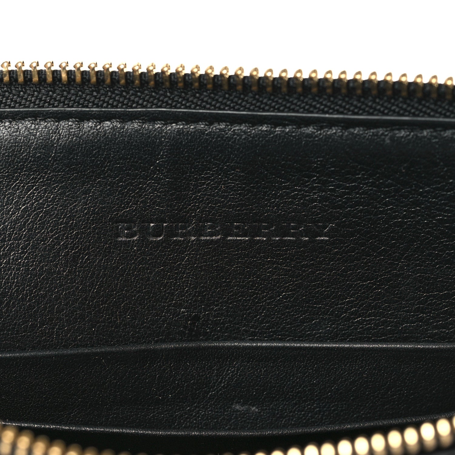 Burberry House Check Derby Peyton Crossbody Clutch Bag Black 7 of 8