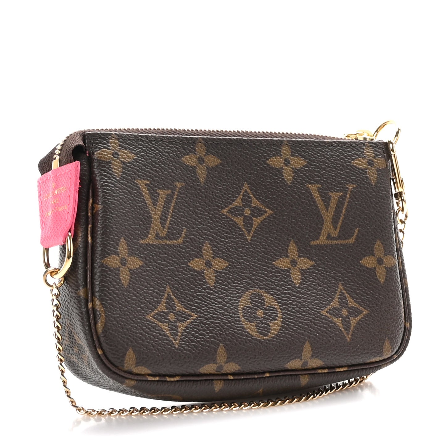 Monogram 2023 Christmas Animation Sailing Pochette Accessories Dragon Fruit Pink