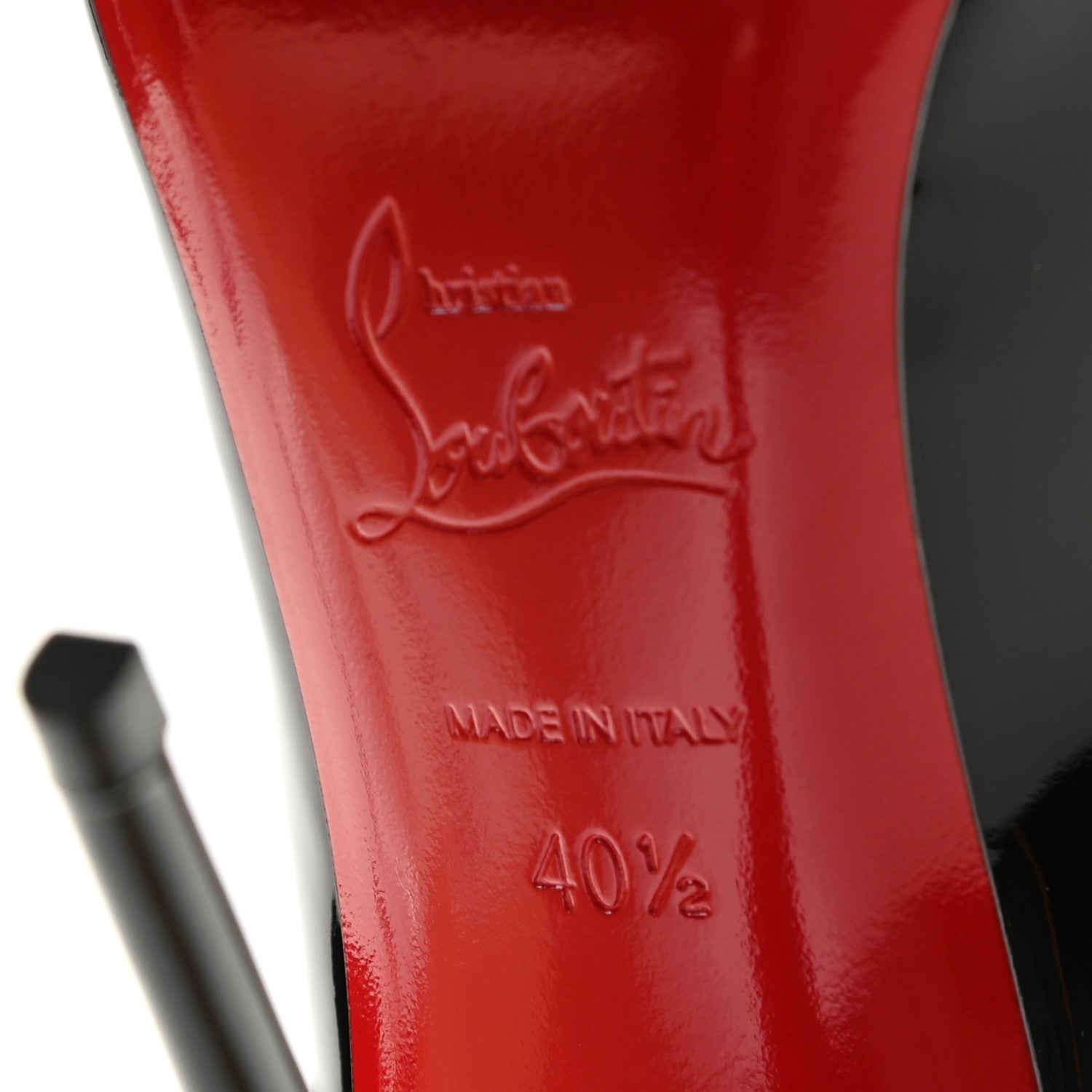 Christian Louboutin Patent So Kate 120 Pumps 40.5 Black 10 of 12