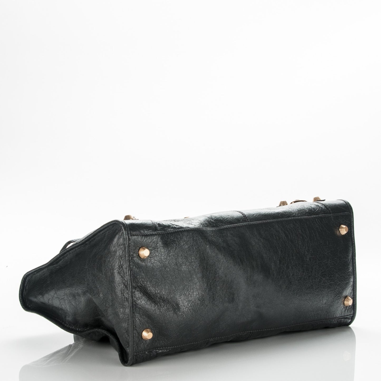 Agneau Giant 12 Gold Hardware Work Gris Fossile