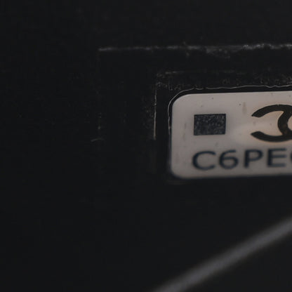 Chanel Lambskin Enamel Quilted Mini Top Handle Flap Black 7 of 12