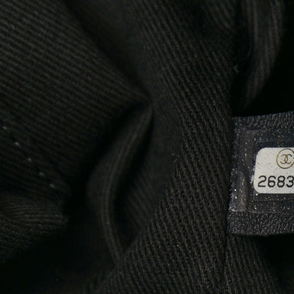 Chanel Shearling Large Deauville Tote Black 7 of 13