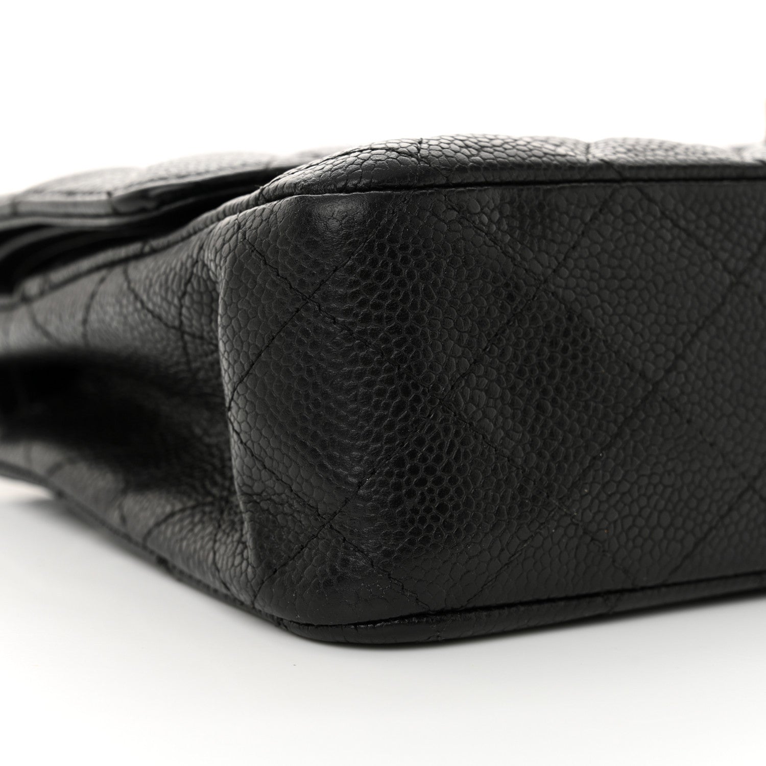 Chanel Caviar Quilted Medium Double Flap Black 8 of 15