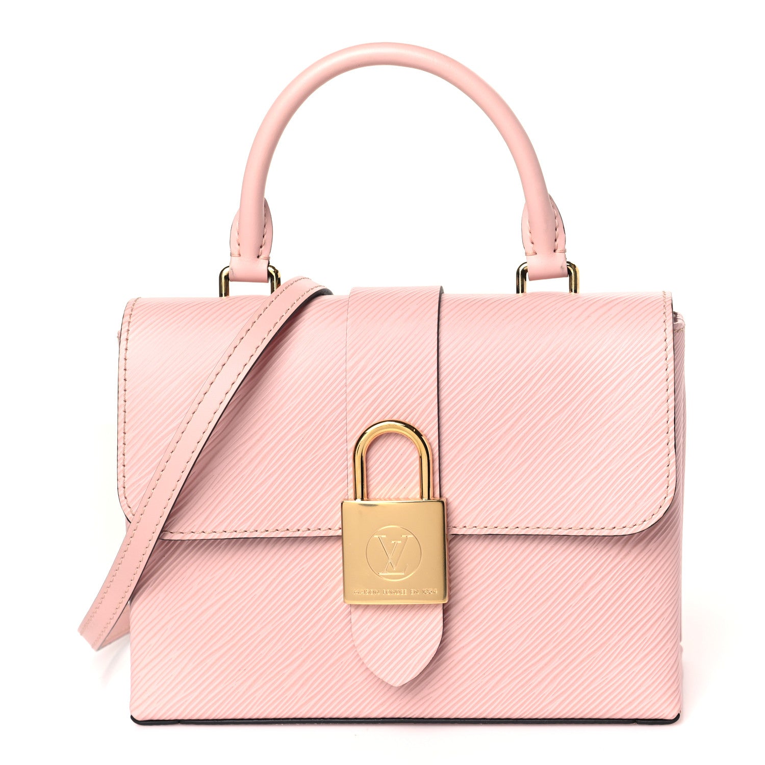 Louis Vuitton Epi Locky BB Rose Ballerine 1 of 9