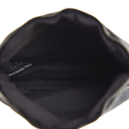 Hermes Cotton Canvas Mini Bolide Travel Cosmetic Pouch Black 5 of 10