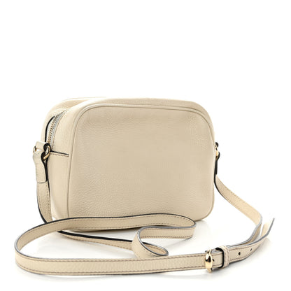 Gucci Pebbled Calfskin Small Soho Disco Bag Off White 3 of 11