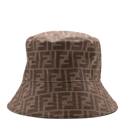 Fendi Technical Fabric FF Reversible Bucket Hat S Tobacco 10 of 14