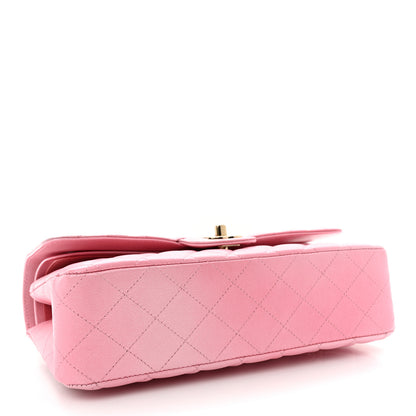 Chanel Cloudy Pearly Goatskin Quilted Medium Double Flap Pink 4 of 11