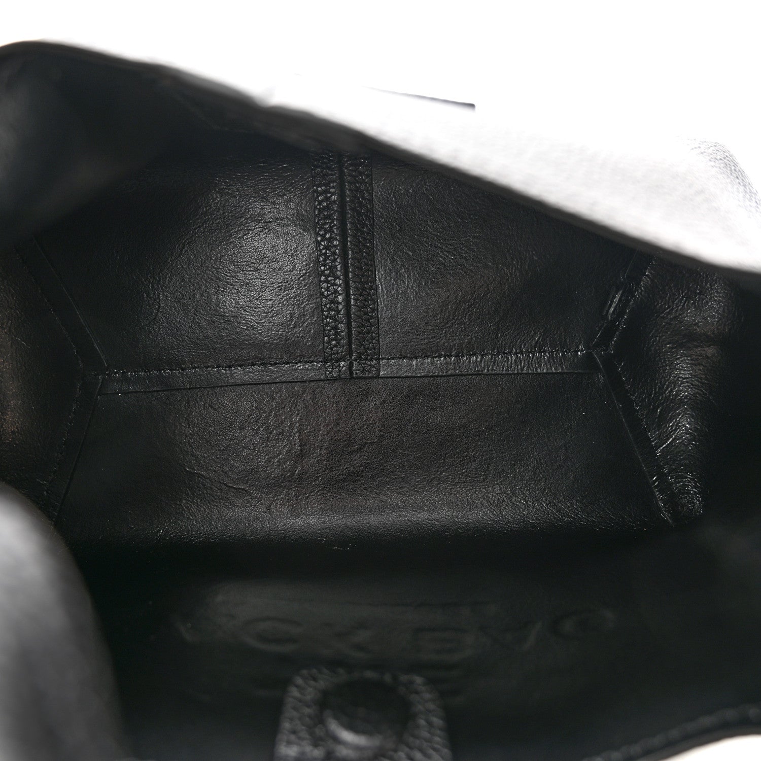 Marc Jacobs Grained Calfskin Mini The Sack Bag Black 6 of 12