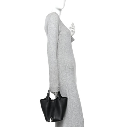 Hermes Taurillon Clemence Picotin Lock 18 PM Black 2 of 11