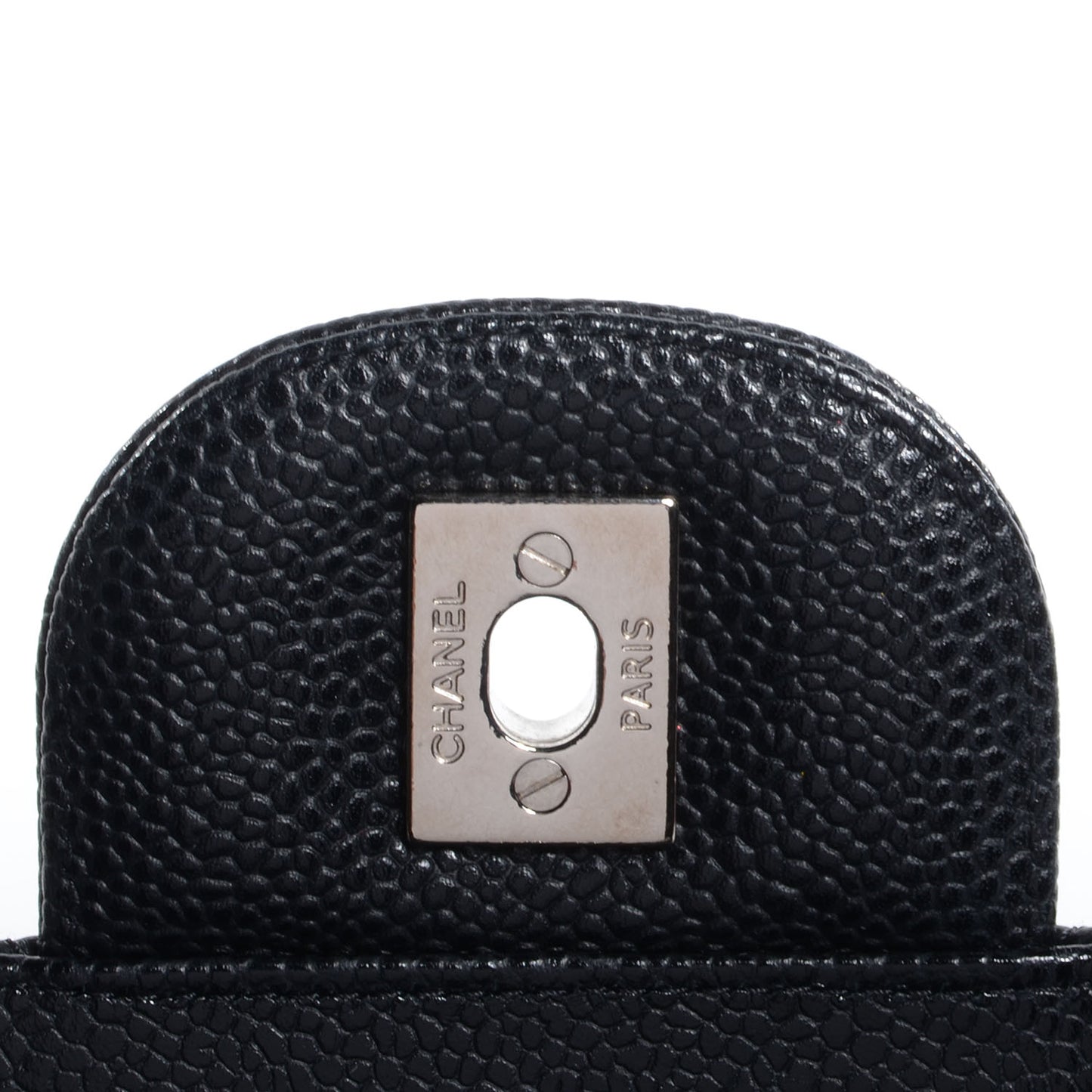 Caviar Jumbo Double Flap Black