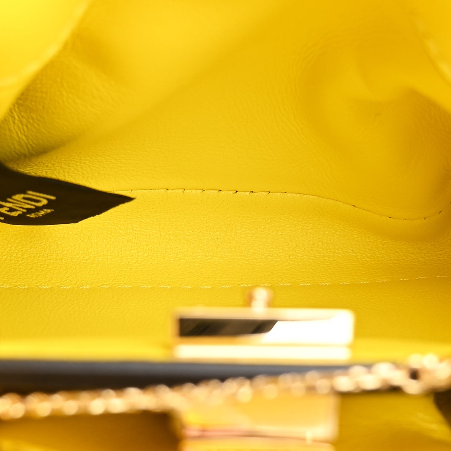 Nappa Nano Peekaboo Satchel Limone