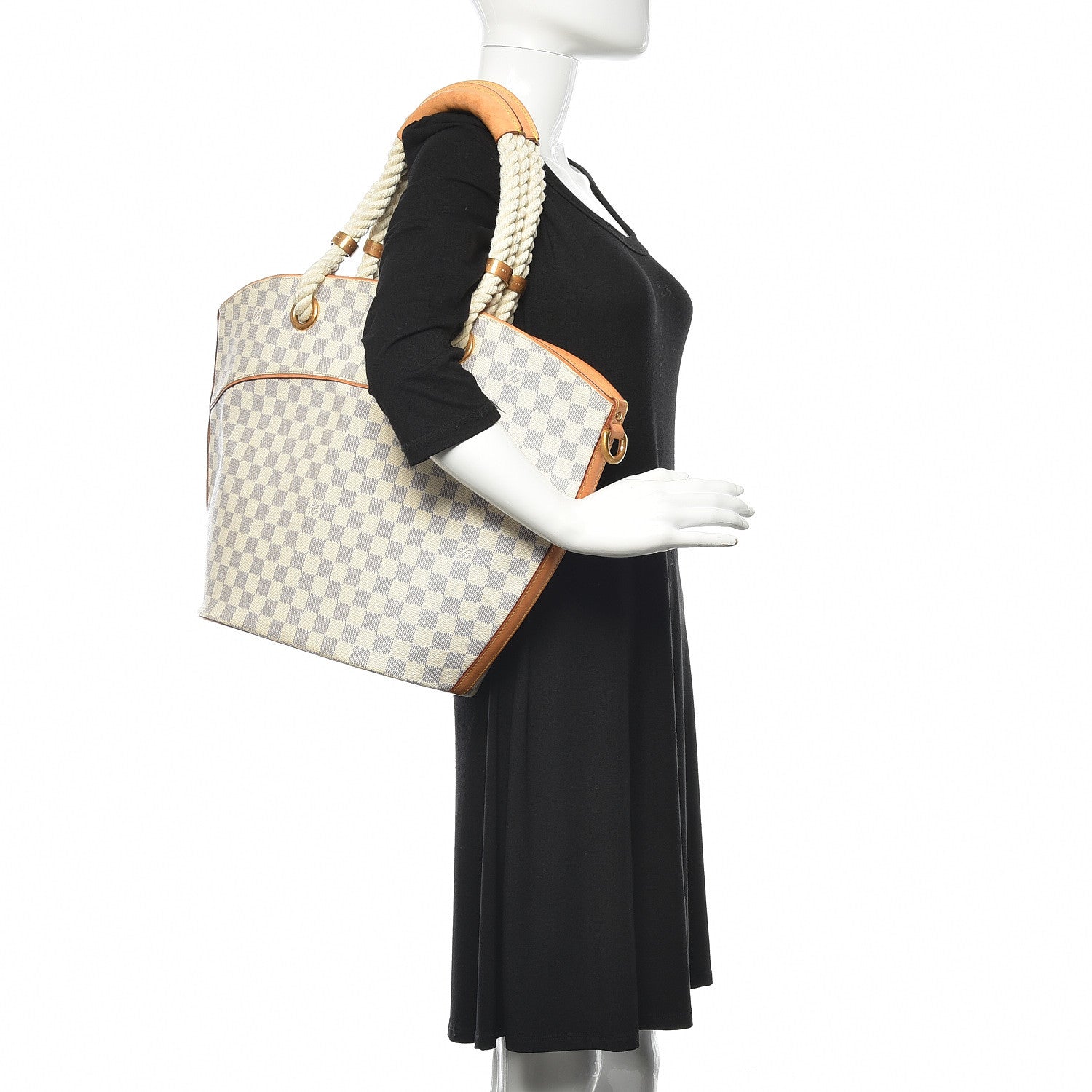Louis Vuitton Damier Azur Pampelonne GM 2 of 13