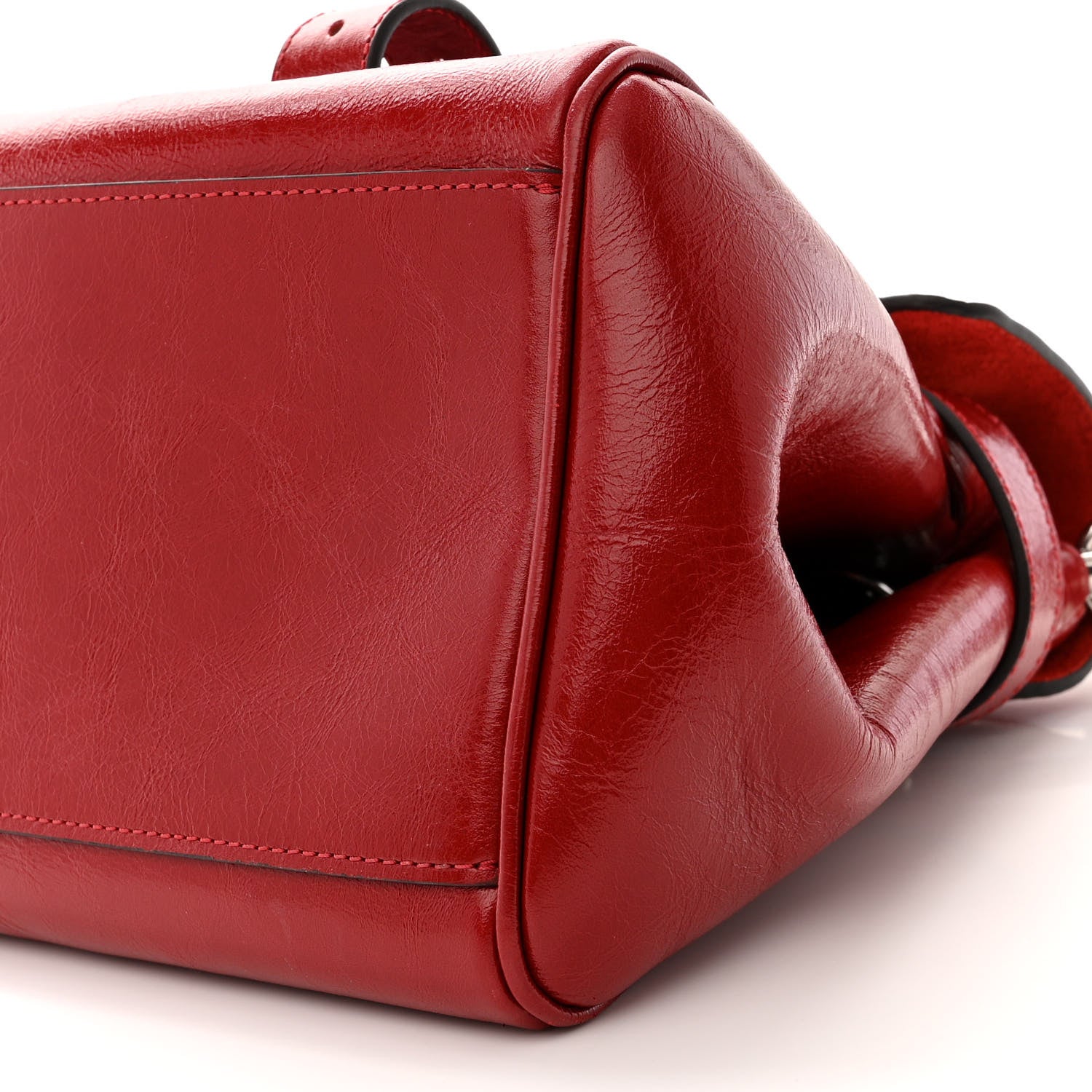 Mulberry Glossy Natural Vegetable Tanned Medium Alexa Lancaster Red 10 of 14