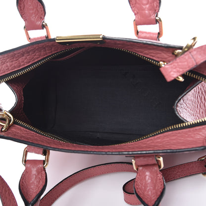Burberry Signature Grain Small Clifton Bag Antique Rose 7 of 11