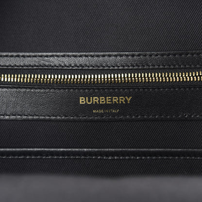 Burberry Coated Canvas Horseferry Print Backpack Black 7 of 9