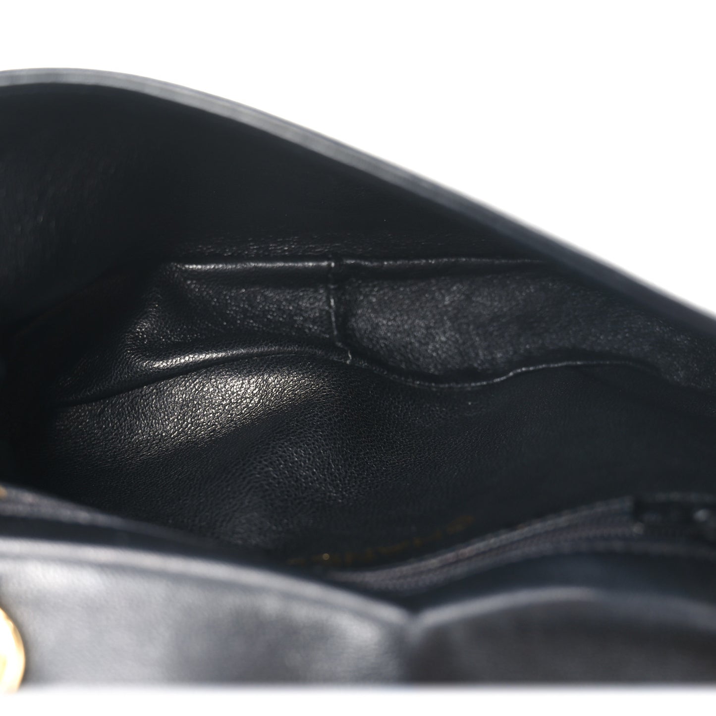 Lambskin Mini CC Flap Black
