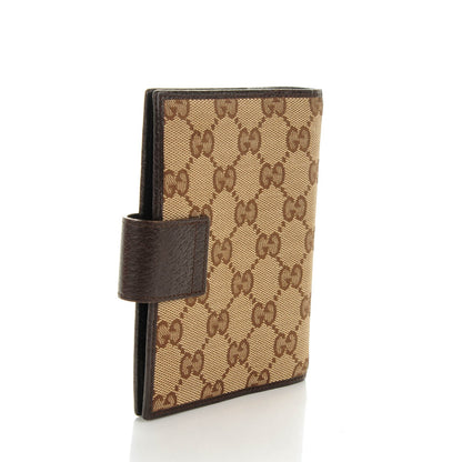 Gucci Monogram Small Ring Agenda Dark Brown 3 of 7