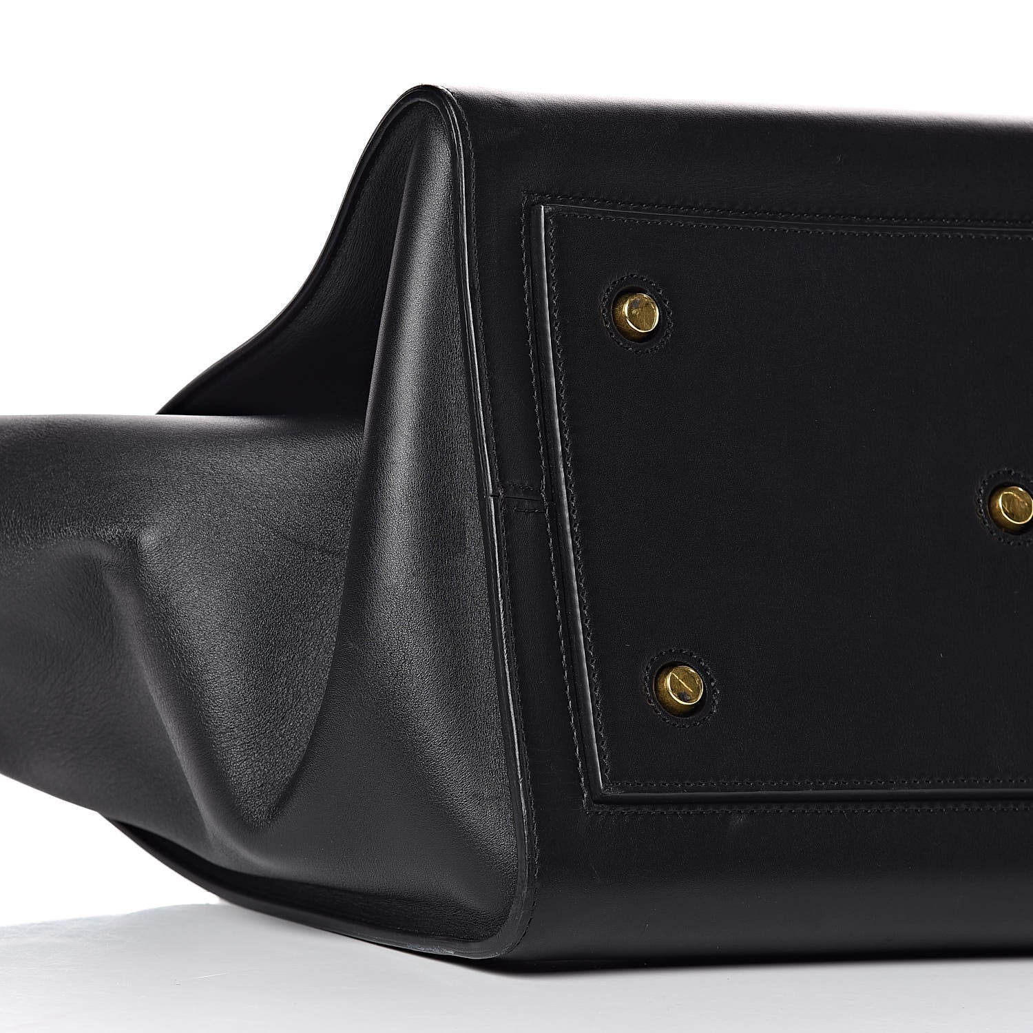 Celine Smooth Calfskin Medium Tie Knot Tote Black 14 of 18