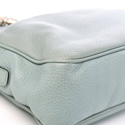 Gucci Pebbled Calfskin Small Soho Bowler Light Blue 10 of 12