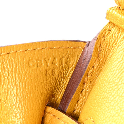 Hermes Togo BIRKIN 30 Jaune Ambre 7 of 10