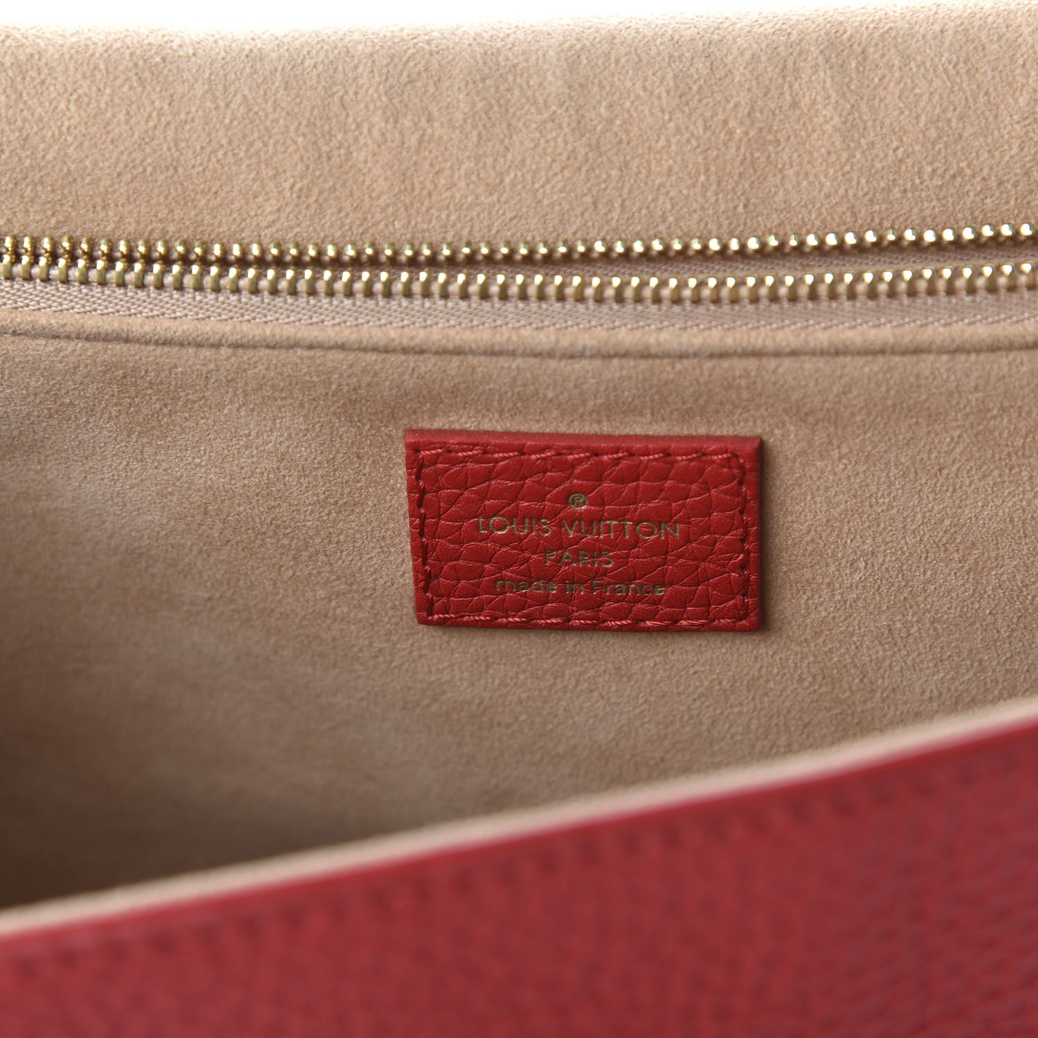 Louis Vuitton Taurillon Volta Coquelicot 8 of 9