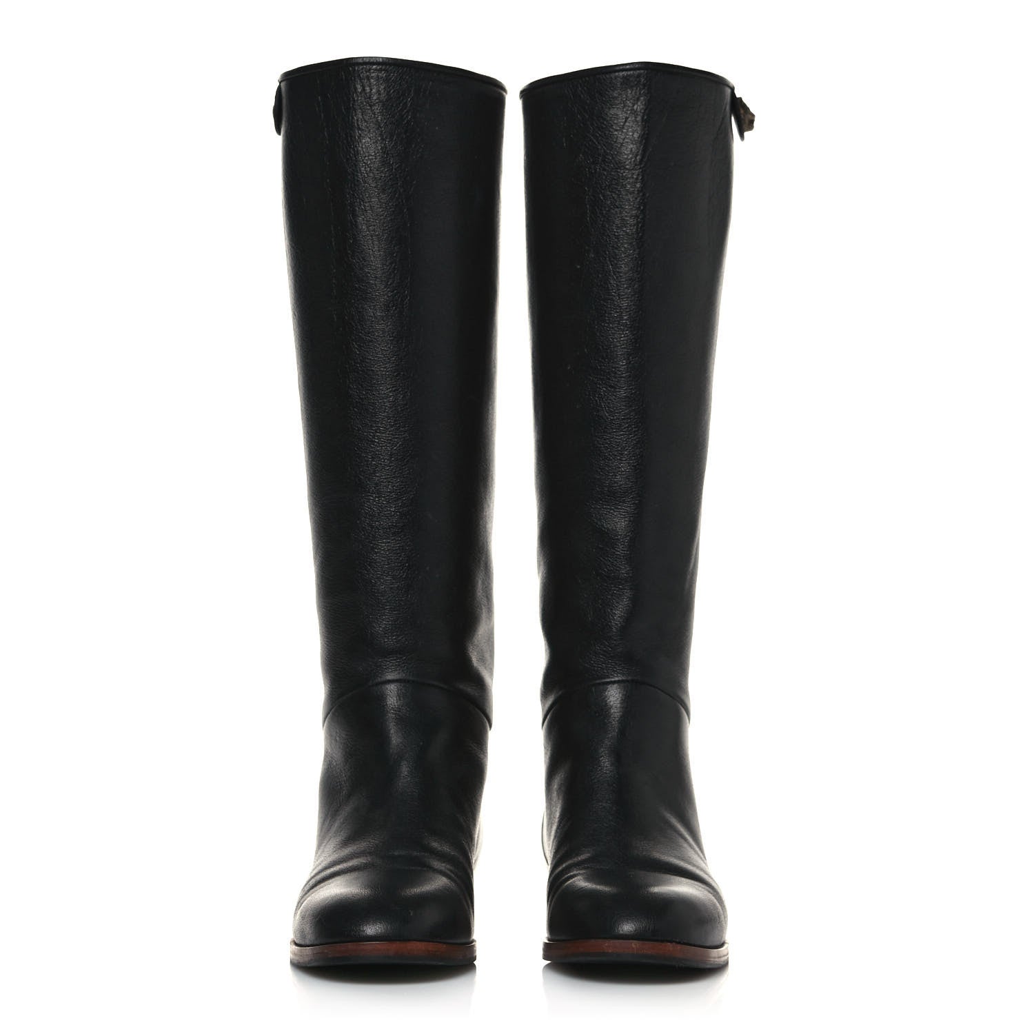 Gucci Calfskin Piuma Lux Energy High Boots 39 Black 2 of 9