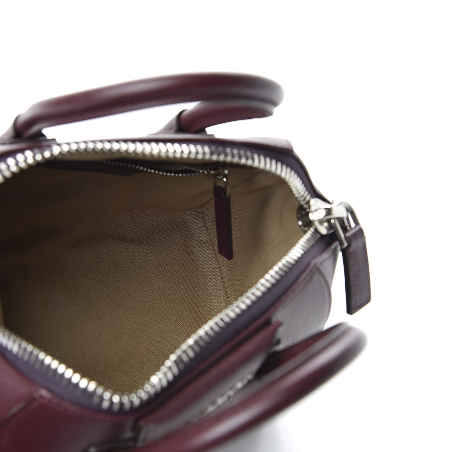 Givenchy Sugar Goatskin Mini Antigona Oxblood 6 of 11