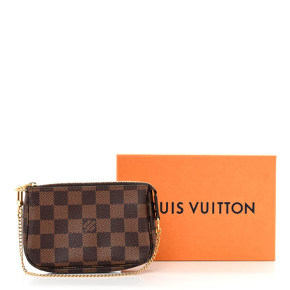Louis Vuitton Damier Ebene Mini Pochette Accessories 8 of 8