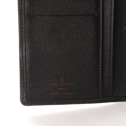 Louis Vuitton Epi French Purse Wallet Black 7 of 7