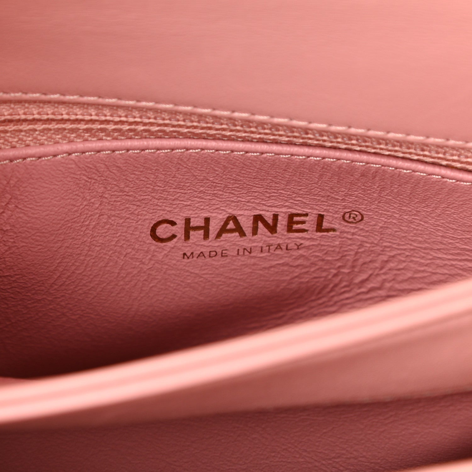 Chanel Lambskin Chevron Quilted Small Trendy CC Dual Handle Flap Bag Light Pink 6 of 12