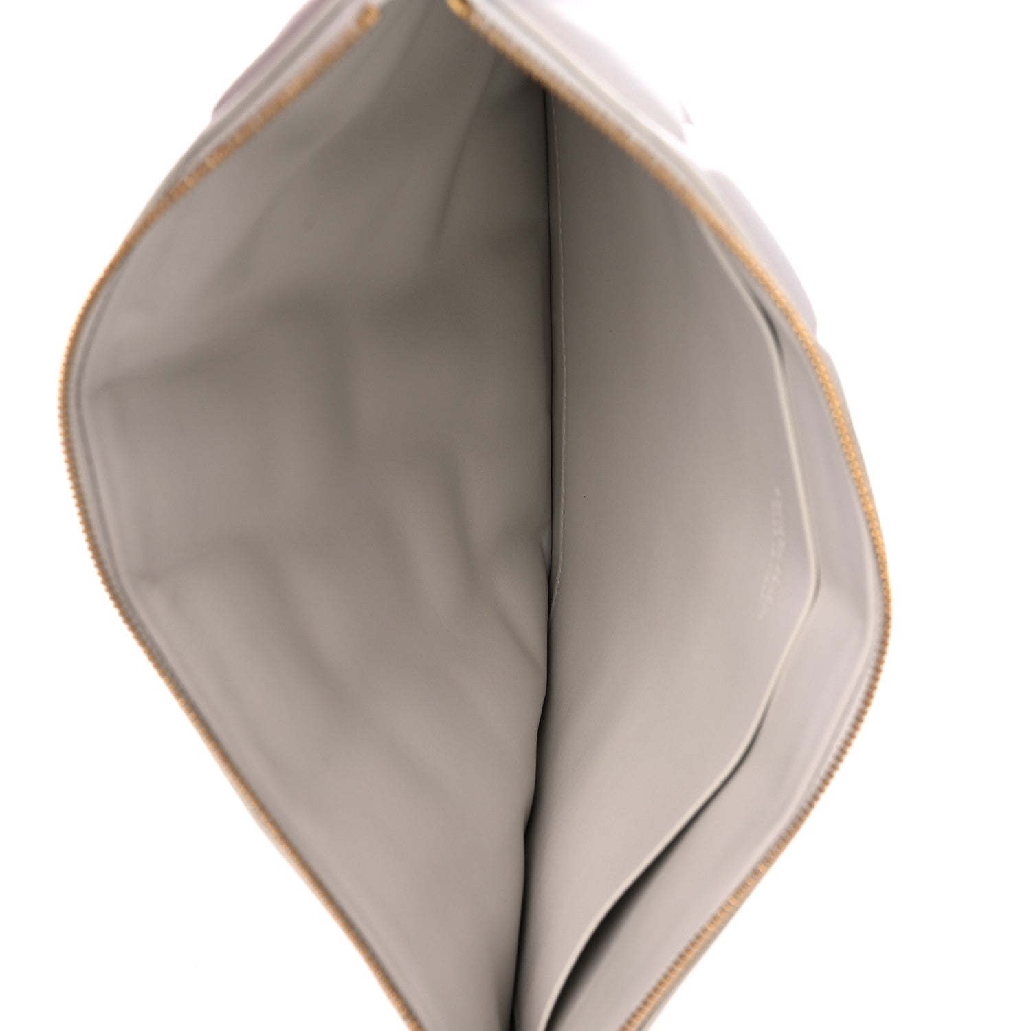 Bottega Veneta Nappa Padded Intrecciato Flat Pouch Chalk 4 of 8