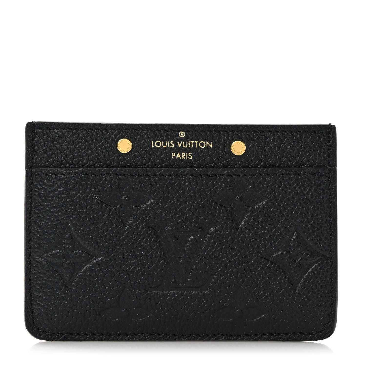Louis Vuitton Empreinte Card Holder Black 1 of 7