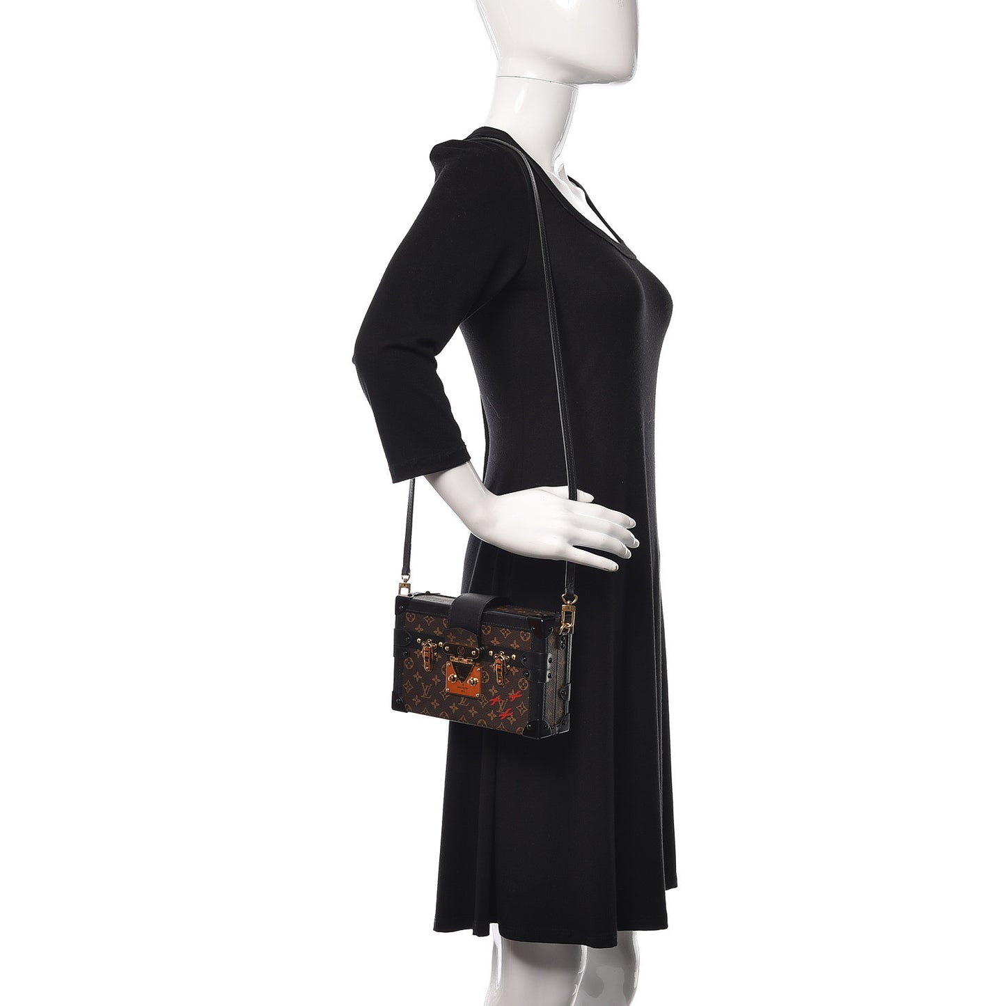 Monogram Petite Malle Black