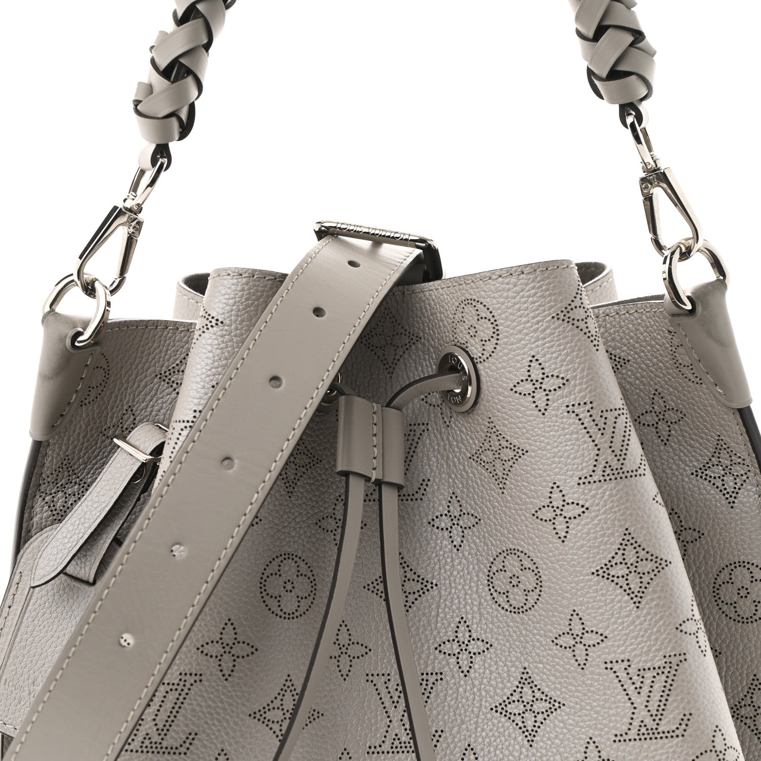 Louis Vuitton Metallic Mahina Muria Gris Souris 8 of 10