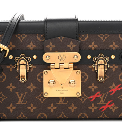 Louis Vuitton Monogram Petite Malle Black 7 of 9