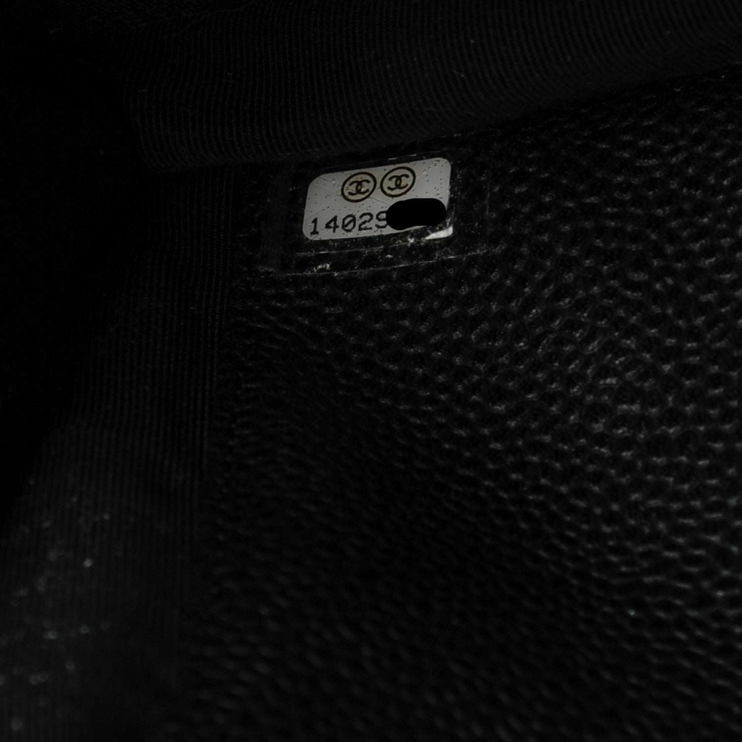 Chanel Caviar Quilted Wallet On Chain WOC Black 8 of 8