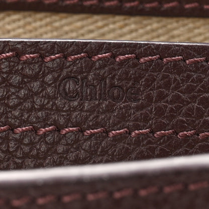 Chloe Calfskin Mini Marcie Round Crossbody Bag Intense Violine 6 of 11