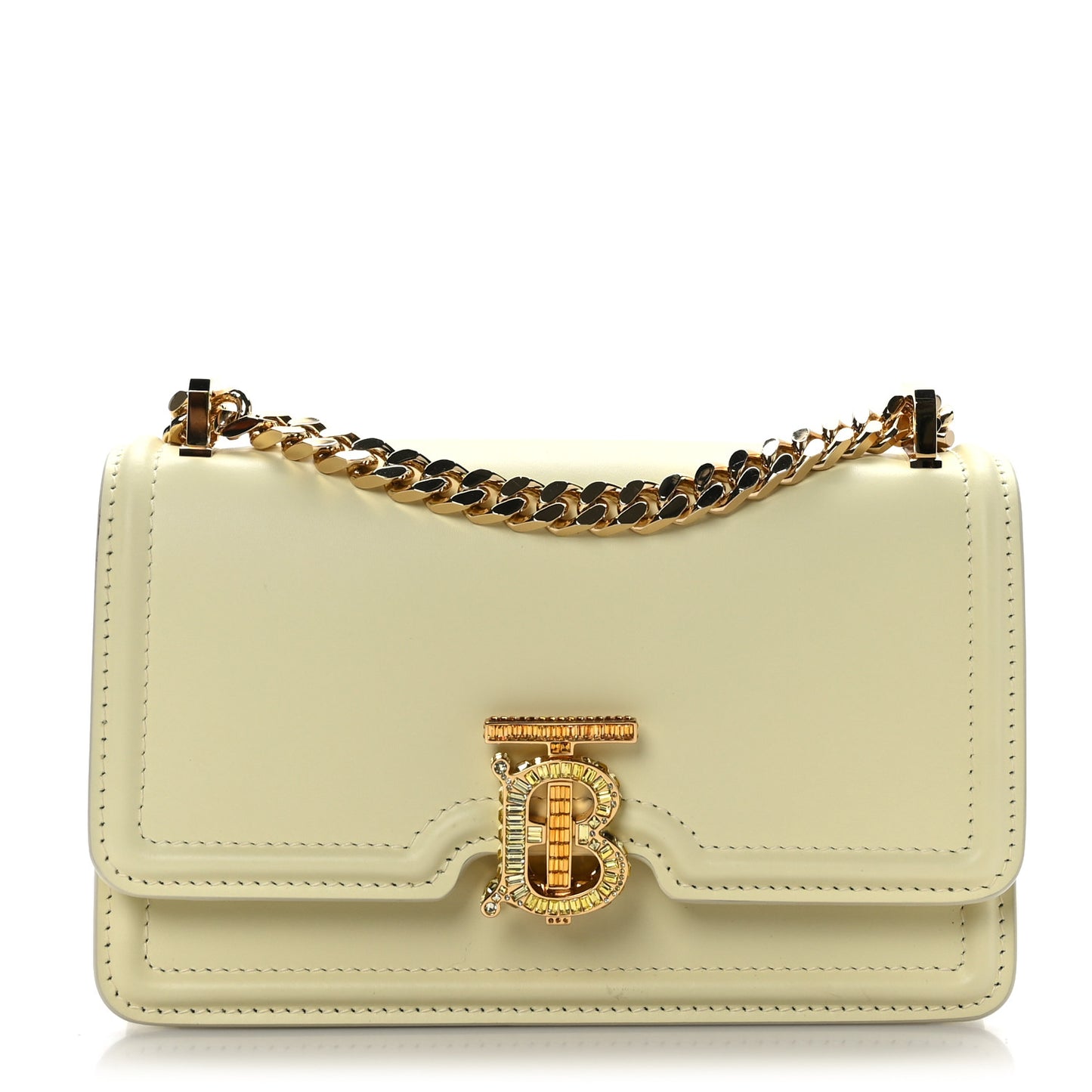 Calfskin Mini TB Bag Cool Lemon
