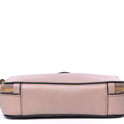Prada Saffiano Lux Odette Belt Bag Cipria 9 of 9