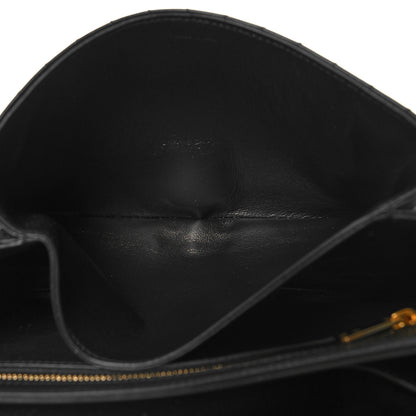 Celine Calfskin Quilted Medium C Bag Black 6 of 11