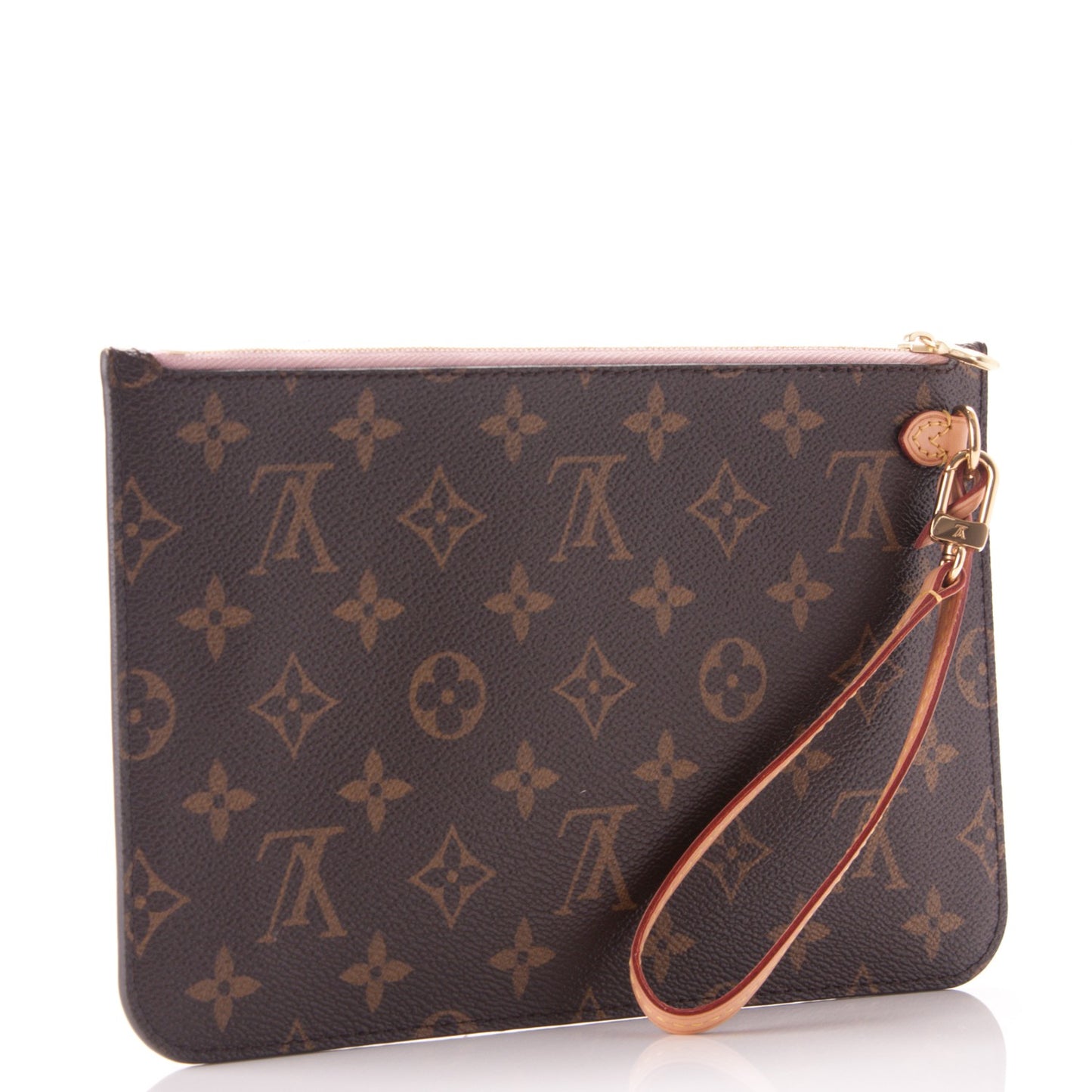 Monogram Neverfull MM GM Pochette Rose Ballerine