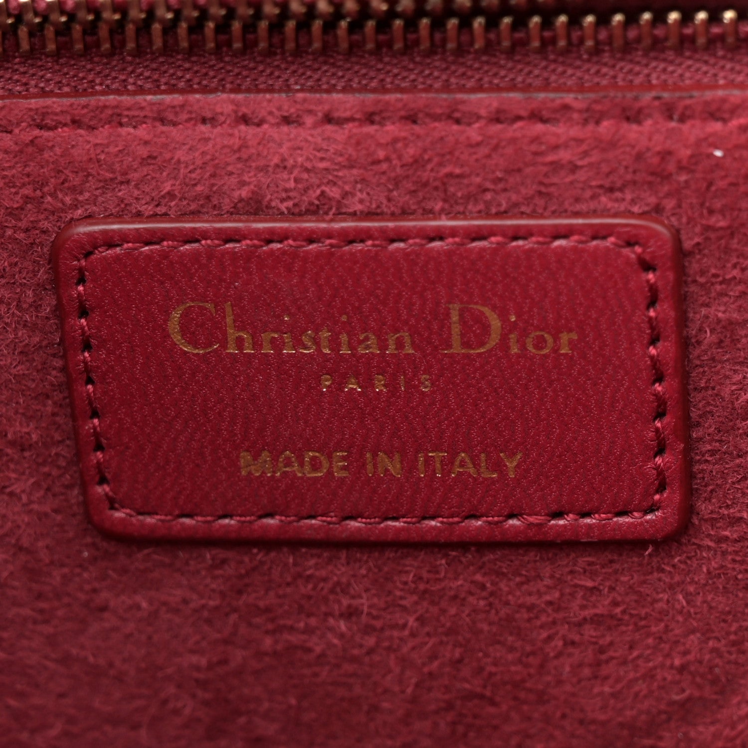 Christian Dior Lambskin Cannage Large Dioraddict Flap Red 6 of 12