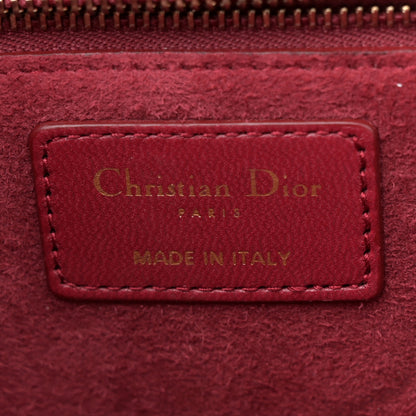 Christian Dior Lambskin Cannage Large Dioraddict Flap Red 6 of 12