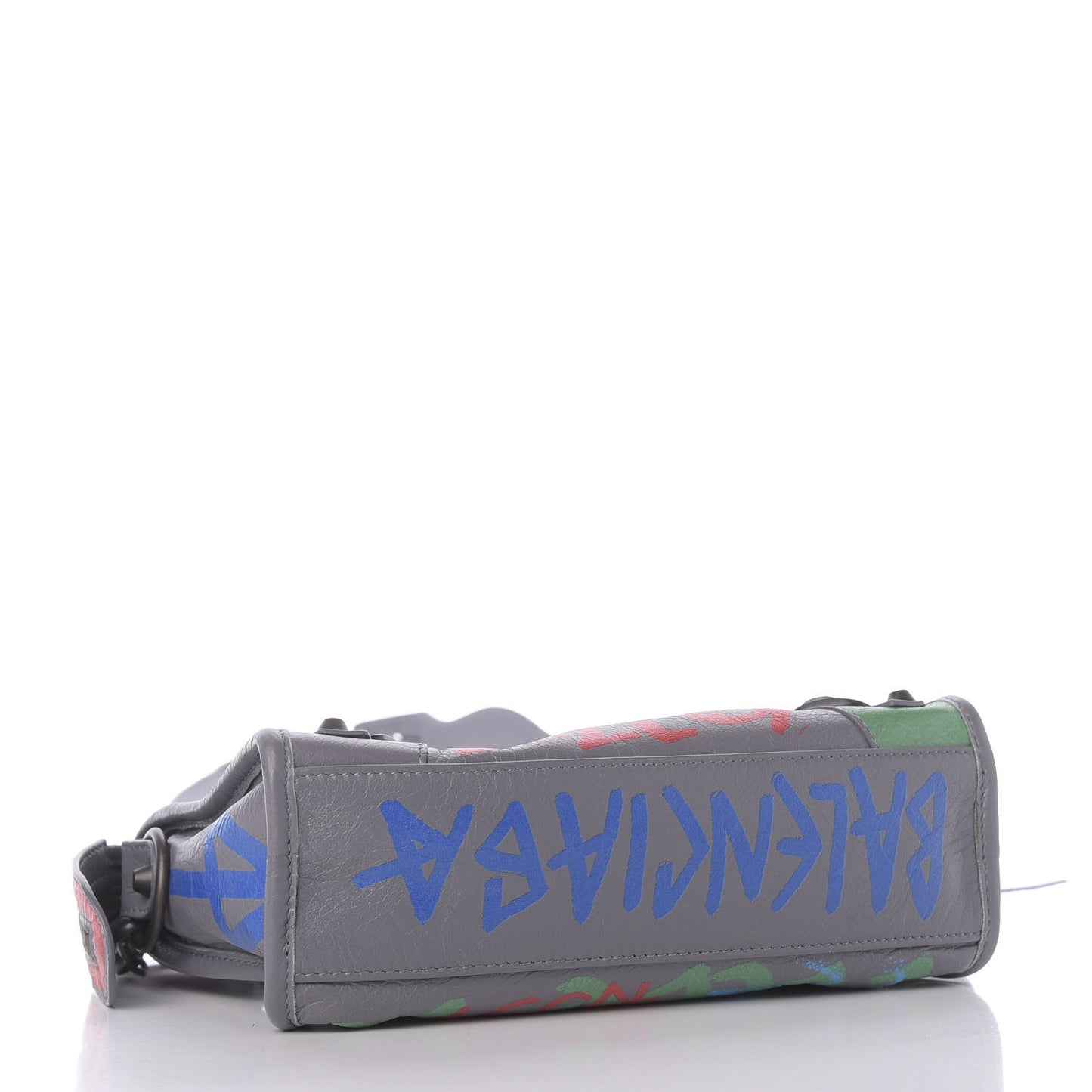 Agneau Classic Hardware Graffiti Mini City Grey