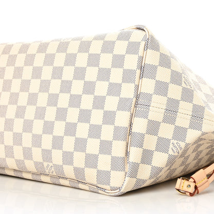 Louis Vuitton Damier Azur Neo Neverfull GM Rose Ballerine 8 of 9