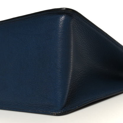 Hermes Chevre de Coromandel Whitebus 40 Bleu De Prusse 9 of 13