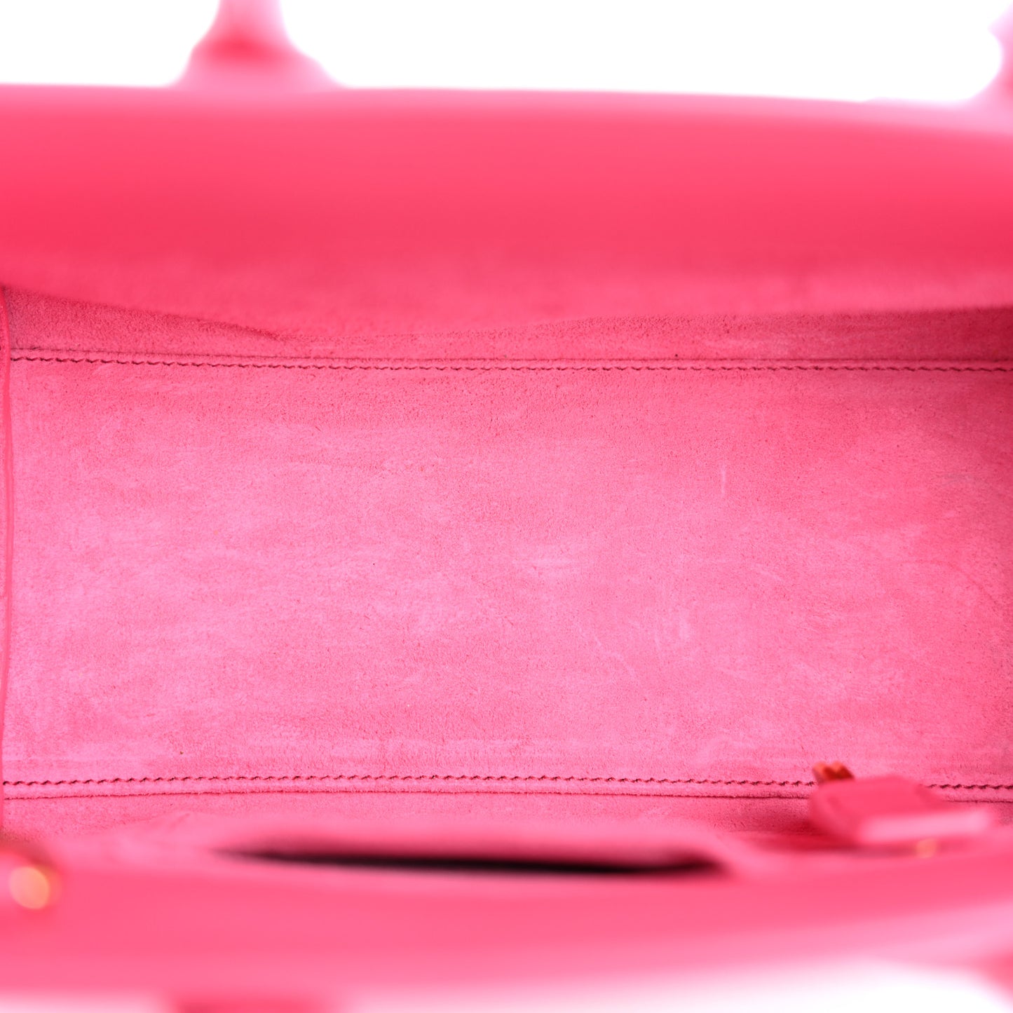 Calfskin Nano Sac De Jour Lipstick Fuchsia