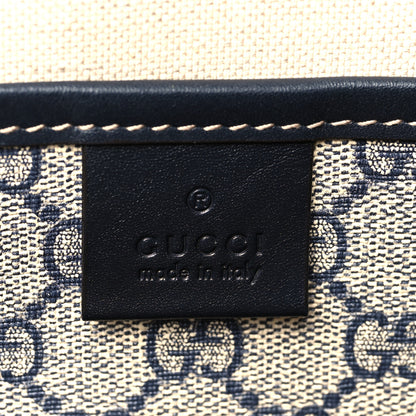 Gucci GG Plus Monogram Medium Signature Web Loop Tote Navy 6 of 9